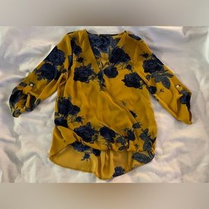 West key half sleeve blouse